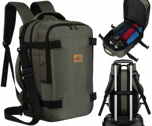 Kelioninė kuprinė - kabinos krepšys "Peterson" Khaki