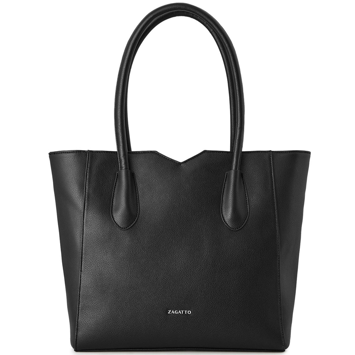 Moteriška rankinė "ZAGATTO" iš ekoodos 41x31x10cm, talpinanti A4 formato dokumentus, skirta į mokyklą, darbą, nešiojama ant peties