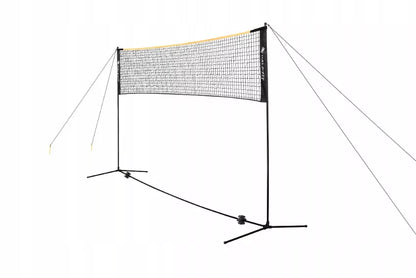 Tinklas tinkliniui, badmintonui, tenisui 3 viename Universali Tvirta 3,6m Halo-Fit