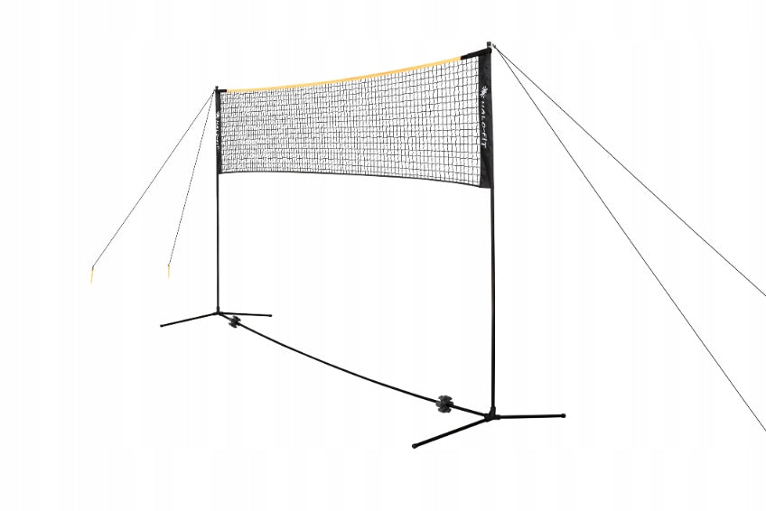 Tinklas tinkliniui, badmintonui, tenisui 3 viename Universali Tvirta 3,6m Halo-Fit