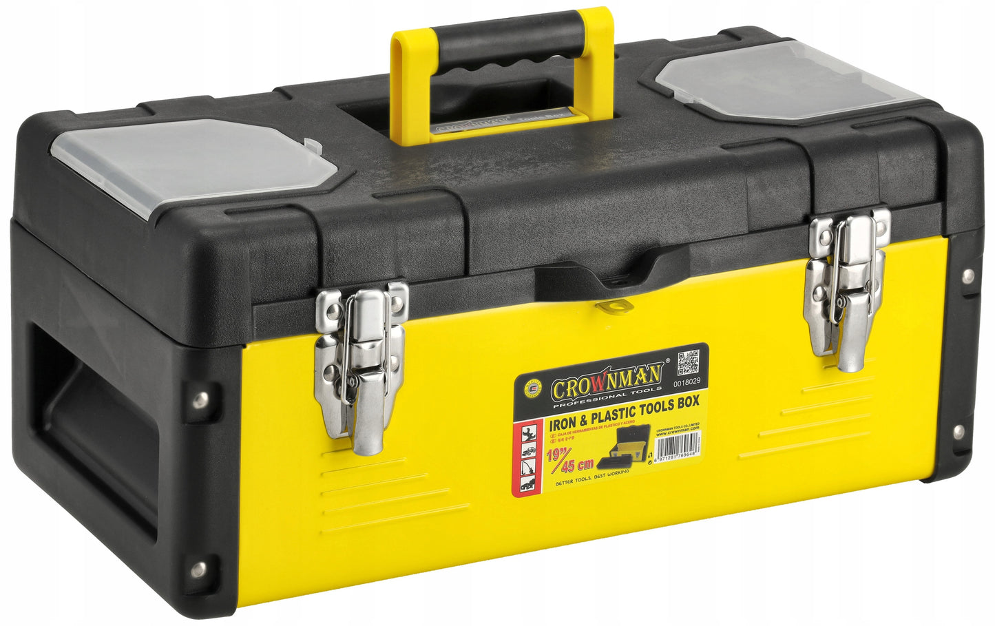 Metalinė išskleidžiama įrankių dėžė su stalčiais