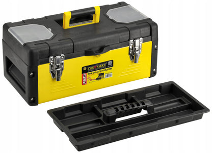 Metalinė išskleidžiama įrankių dėžė su stalčiais