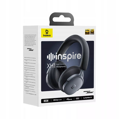 Belaidės ausinės Baseus Inspire XH1 Sound by Bose ANC Dolby Audio