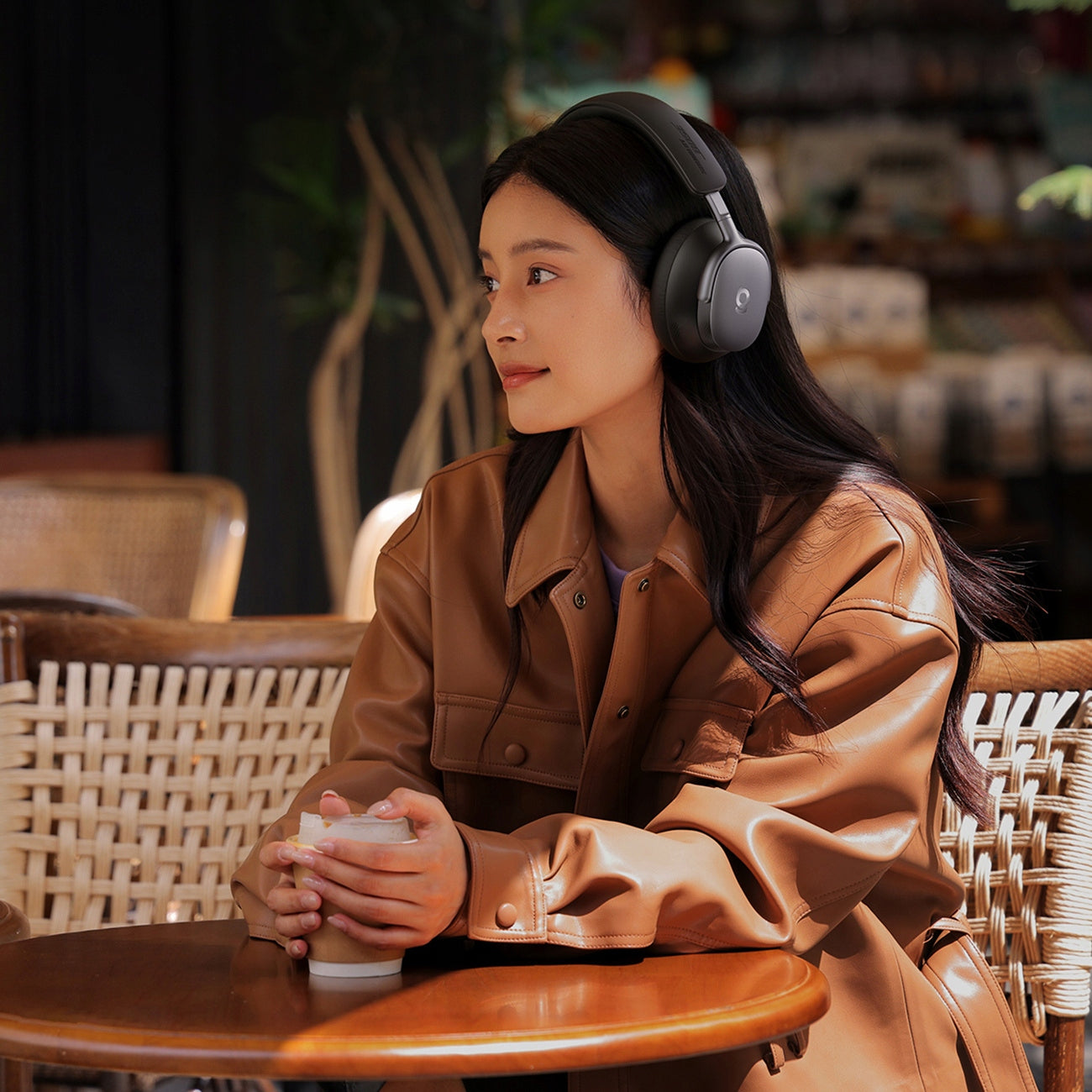 Belaidės ausinės Baseus Inspire XH1 Sound by Bose ANC Dolby Audio