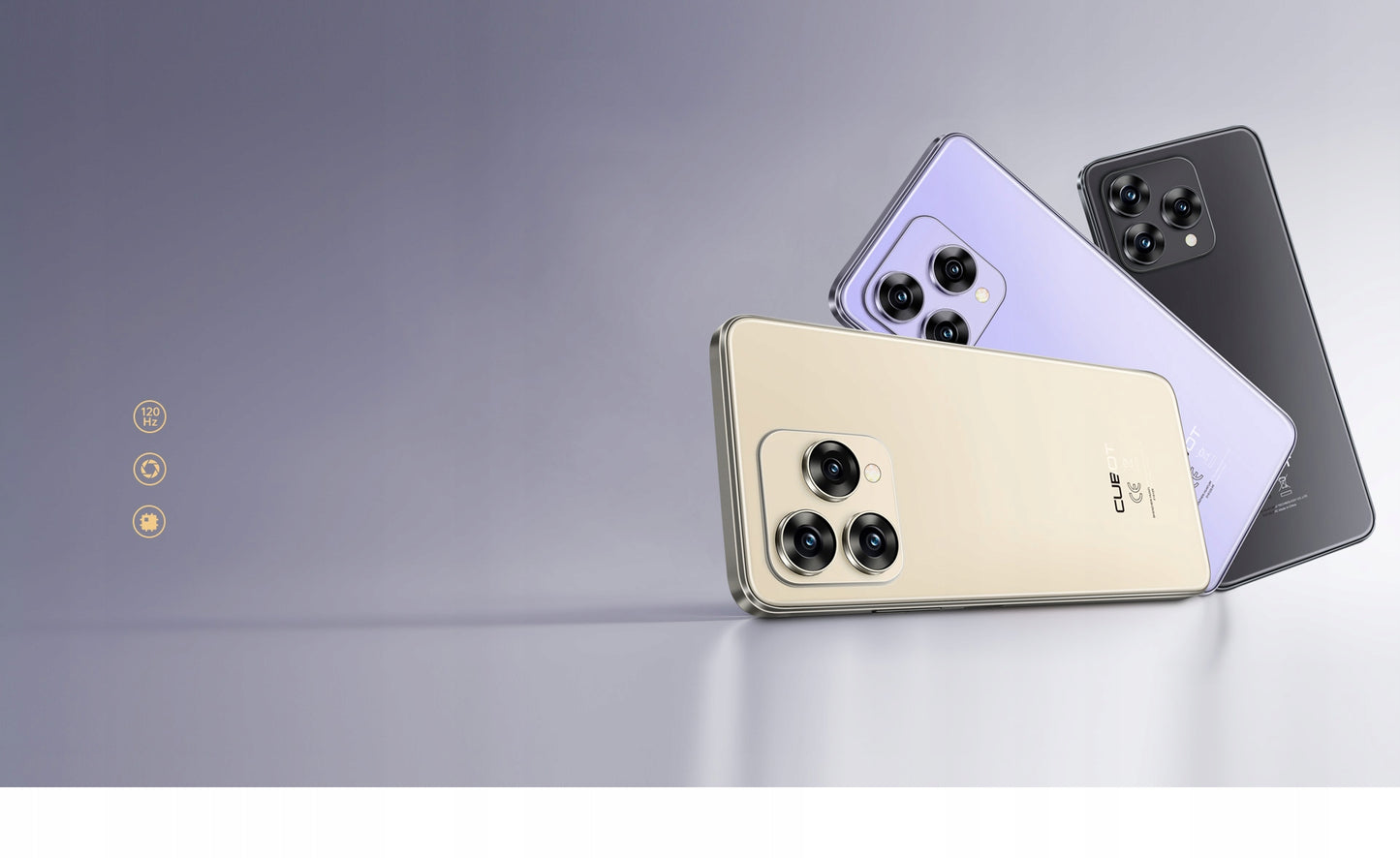 Išmanusis telefonas CUBOT A40 6,88" 12/256GB DUAL SIM NFC ANDROID 15 + Dėklas + Folija