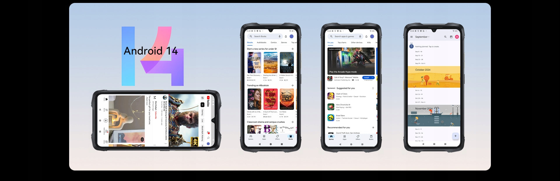 Išmanusis telefonas CUBOT KING KONG Power 3 24/256GB DUAL ŠARVUOTAS IP69K KARINIS
