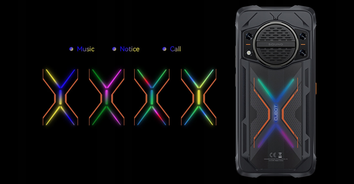 Išmanusis telefonas CUBOT KING KONG Power 3 24/256GB DUAL ŠARVUOTAS IP69K KARINIS