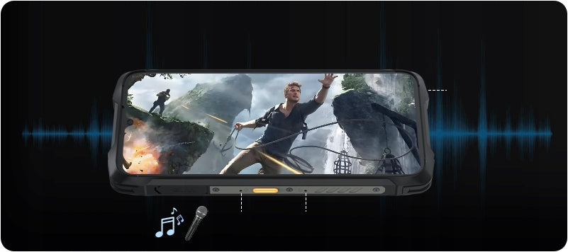 Išmanusis telefonas CUBOT KING KONG Power 3 24/256GB DUAL ŠARVUOTAS IP69K KARINIS