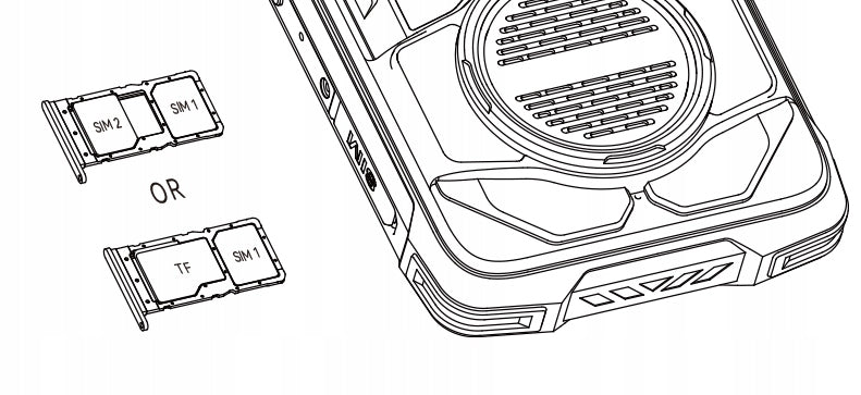 Išmanusis telefonas CUBOT KING KONG Power 3 24/256GB DUAL ŠARVUOTAS IP69K KARINIS