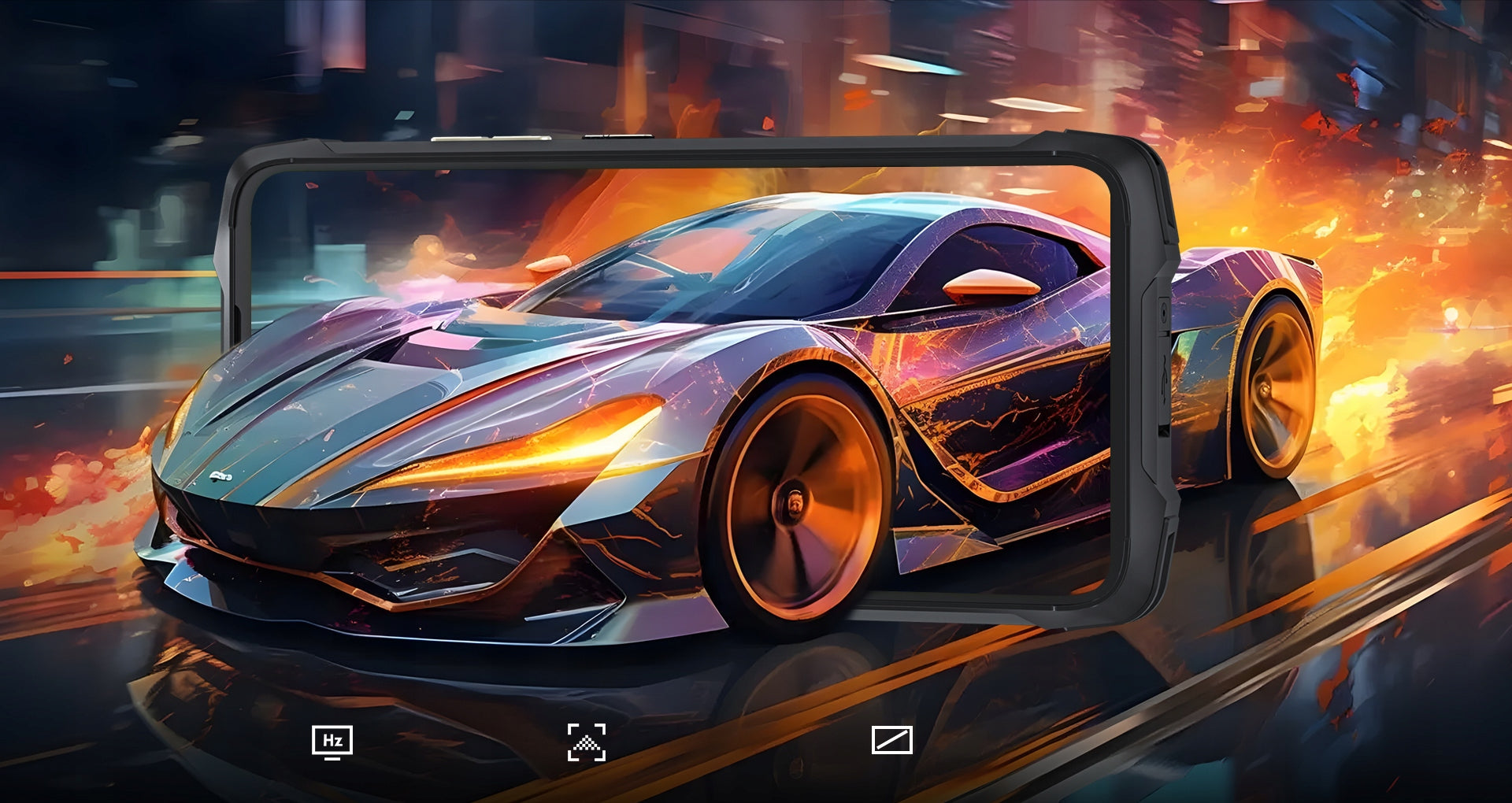 Išmanusis telefonas CUBOT KING KONG Power 3 24/256GB DUAL ŠARVUOTAS IP69K KARINIS