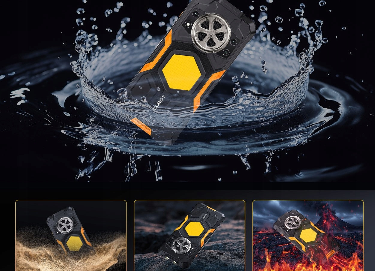 Išmanusis telefonas CUBOT KING KONG Power 5 16/128GB DUAL NFC ŠARVUOTAS IP69K KARINIS