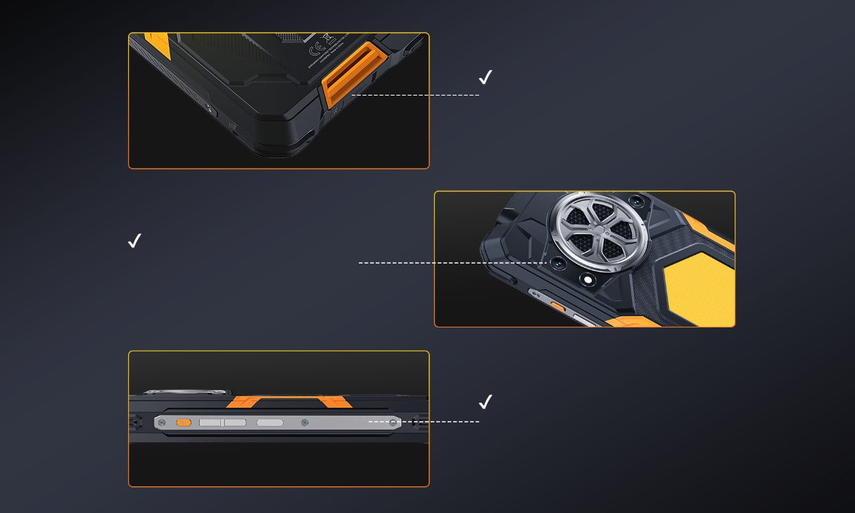 Išmanusis telefonas CUBOT KING KONG Power 5 16/128GB DUAL NFC ŠARVUOTAS IP69K KARINIS