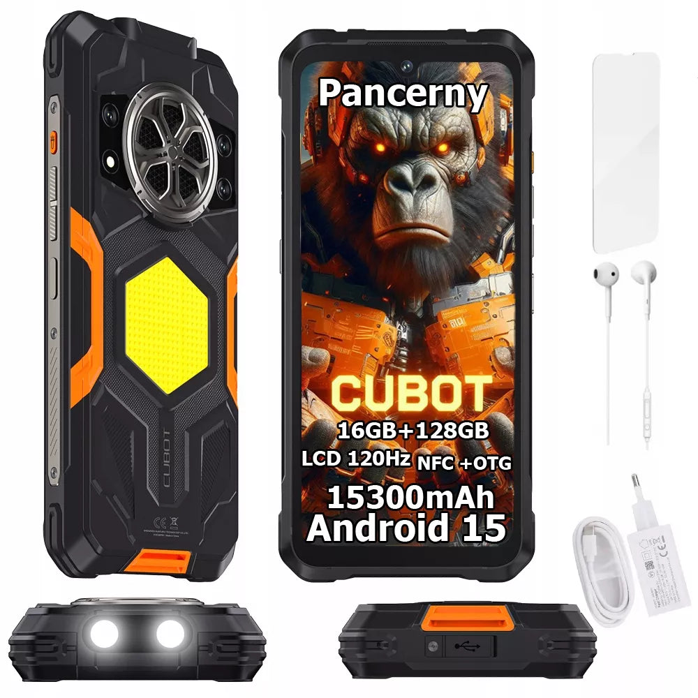 Išmanusis telefonas CUBOT KING KONG Power 5 16/128GB DUAL NFC ŠARVUOTAS IP69K KARINIS