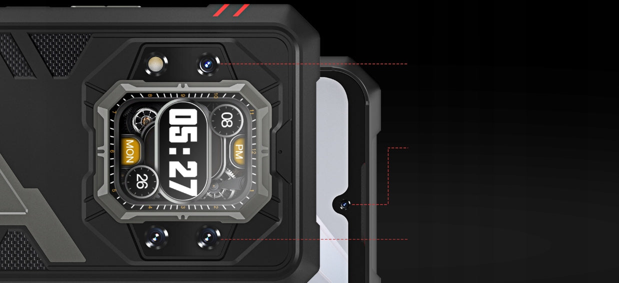 Išmanusis telefonas CUBOT KING KONG STAR 2 24/256GB DUAL 5G ŠARVUOTAS IP69K MILITARINIS