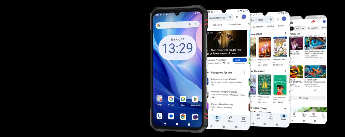 Išmanusis telefonas CUBOT KING KONG STAR 2 24/256GB DUAL 5G ŠARVUOTAS IP69K MILITARINIS