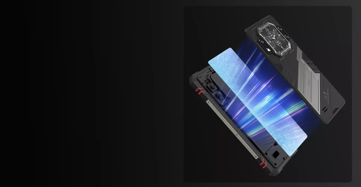 Išmanusis telefonas CUBOT KING KONG X PRO 48/256GB NFC DUAL 5G ŠARVUOTAS IP69K KARINIS