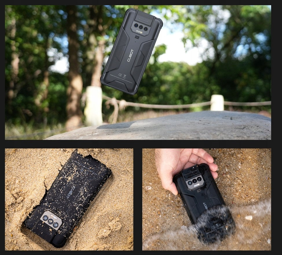 Išmanusis telefonas CUBOT King Kong 8 12/256 GB ŠARVUOTAS NFC ŽIBINTUVĖLIS DUAL SIM