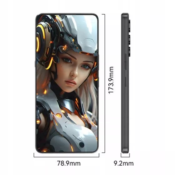 Išmanusis telefonas CUBOT MAX 5 24/256GB NFC DUAL SIM 5G 4G 6,95" OTG + DĖKLAS