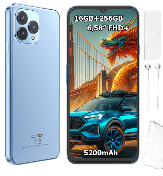 Išmanusis telefonas CUBOT P80 16/256GB NFC DUAL SIM 4G 6,5"