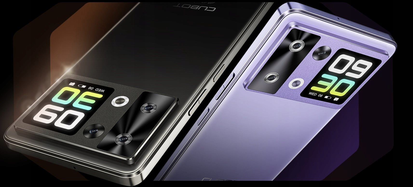 Išmanusis telefonas CUBOT P90 ANDROID 15 24/256GB NFC DUAL SIM 4G 6,88" dėklas + plėvelė