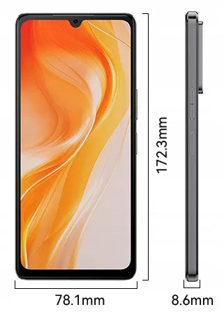 Išmanusis telefonas CUBOT P90 ANDROID 15 24/256GB NFC DUAL SIM 4G 6,88" dėklas + plėvelė