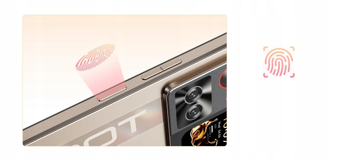 Išmanusis telefonas Cubot X100 5G Dual SIM 16/256GB Android 15 su dviem ekranais + dėklas