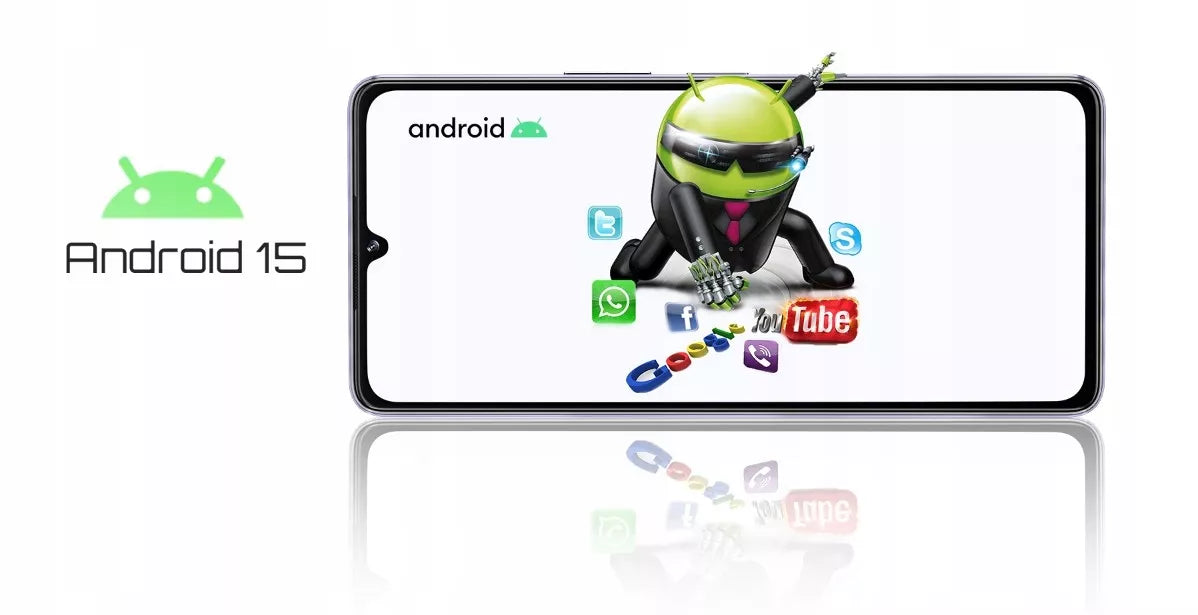Išmanusis telefonas Cubot X100 5G Dual SIM 16/256GB Android 15 su dviem ekranais + dėklas