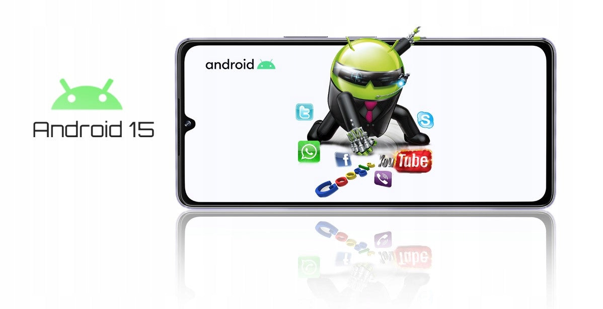 Išmanusis telefonas Cubot X100 5G Dual SIM 16/256GB Android 15 su dviem ekranais + dėklas