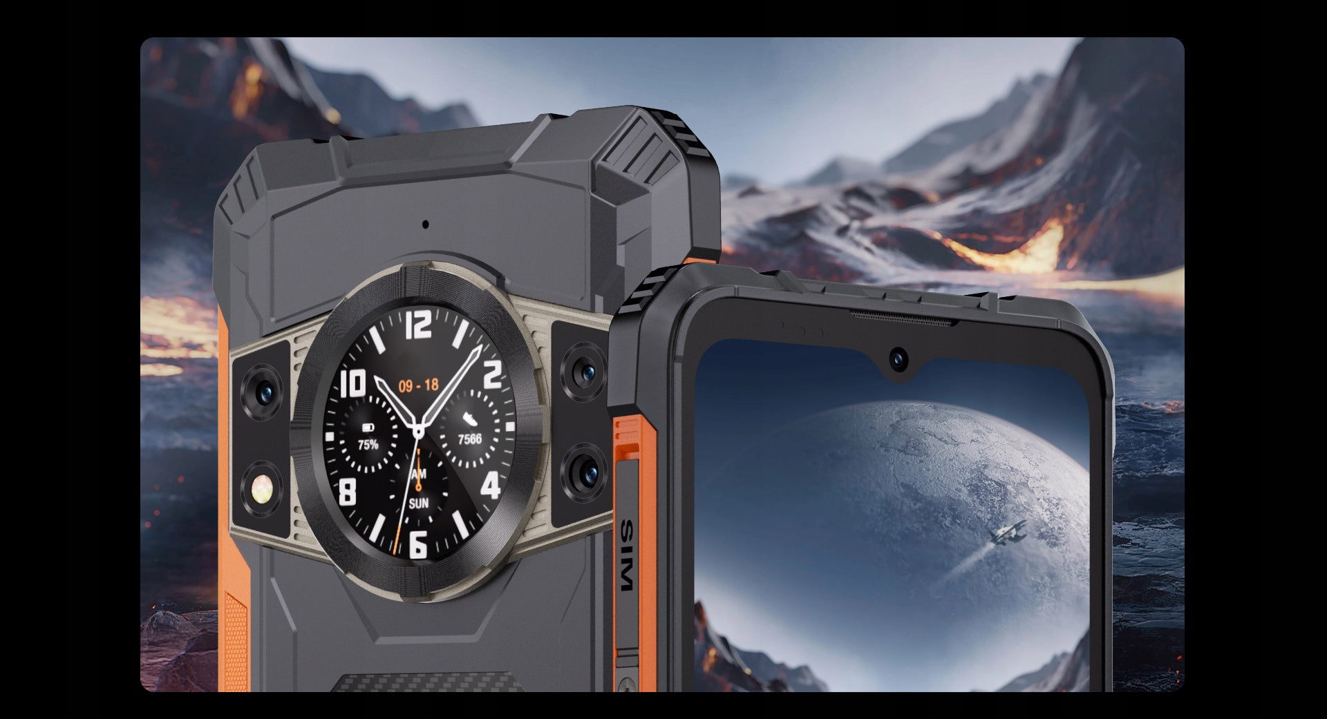 Šarvuotas išmanusis telefonas CUBOT KING KONG ACE 2 16/128GB NFC DUAL SIM 4G 6,5