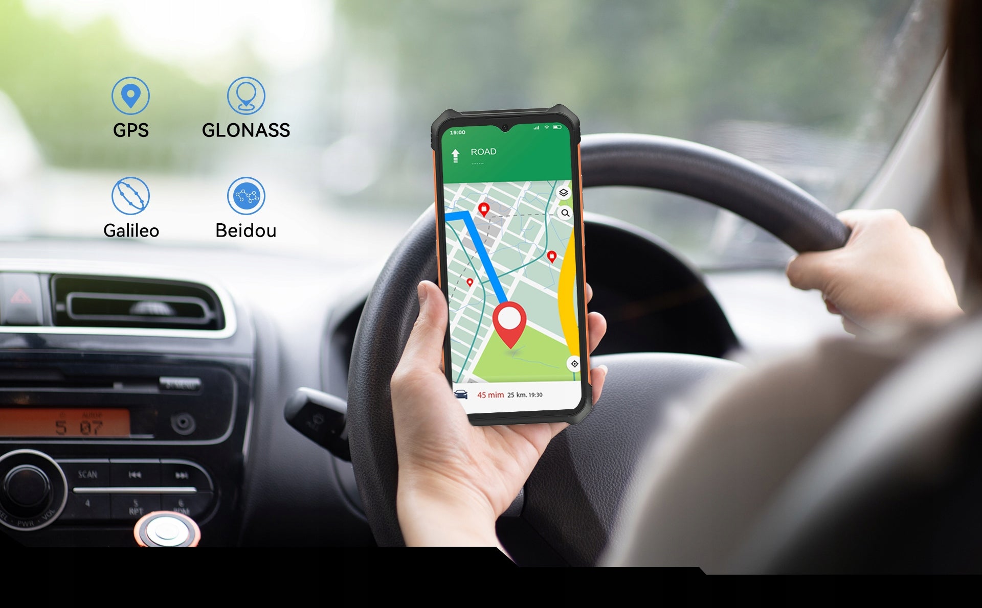 Šarvuotas išmanusis telefonas IP69K IP68 CUBOT KING KONG ES 16/128GB DUAL SIM 4G 6,5
