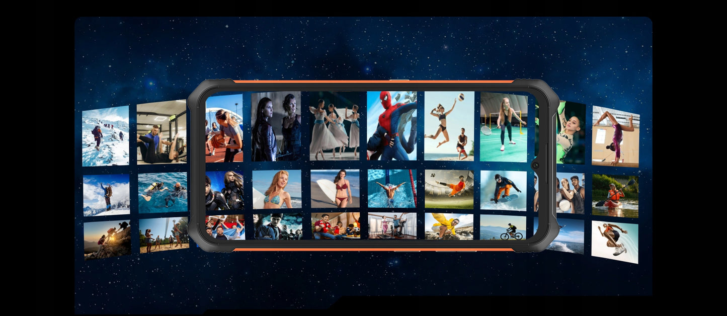 Šarvuotas išmanusis telefonas IP69K IP68 CUBOT KING KONG ES 16/128GB DUAL SIM 4G 6,5