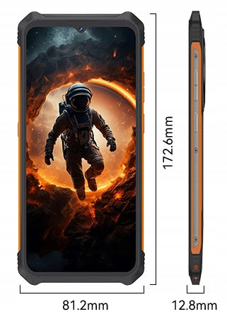 Šarvuotas išmanusis telefonas IP69K IP68 CUBOT KING KONG ES 16/128GB DUAL SIM 4G 6,5