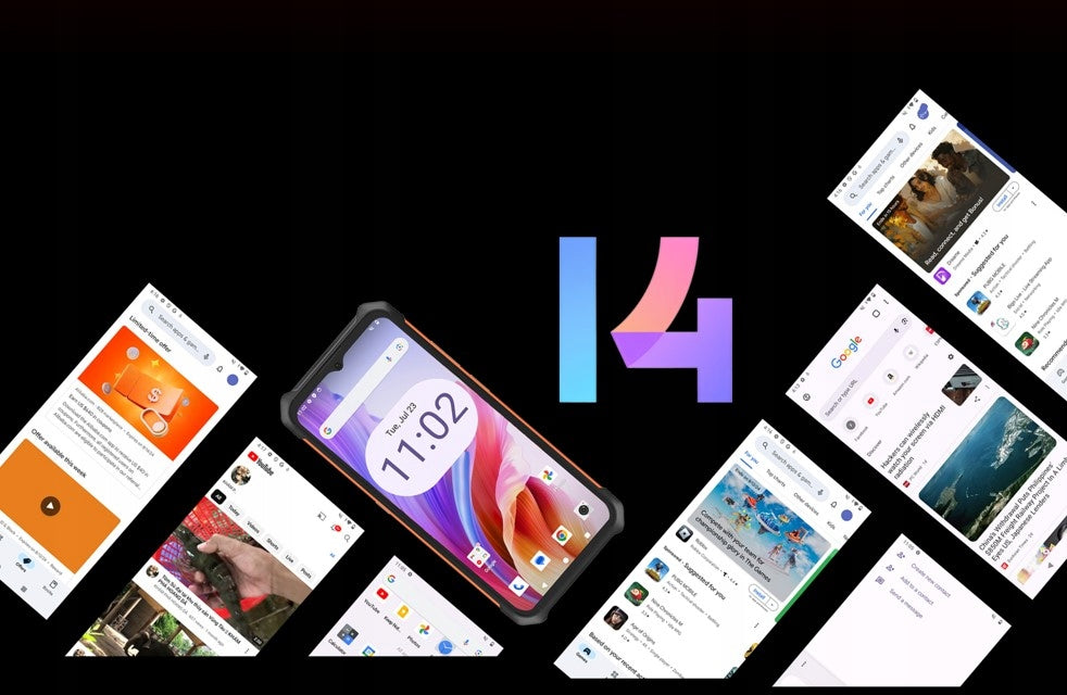 Šarvuotas išmanusis telefonas IP69K IP68 CUBOT KING KONG ES 16/128GB DUAL SIM 4G 6,5