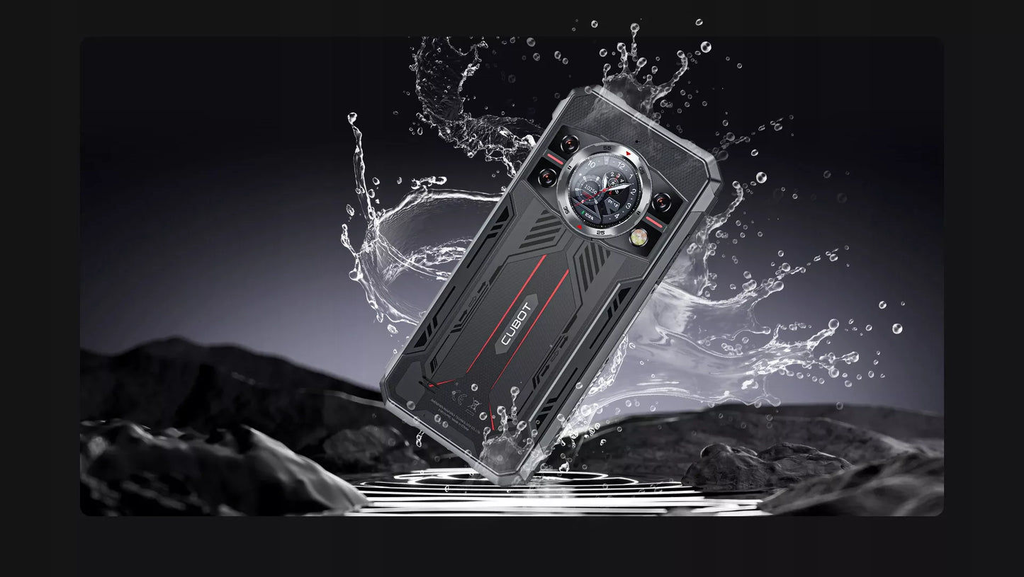 Atsparus smūgiams karinis išmanusis telefonas CUBOT KING KONG 11 32/256GB NFC DUAL SIM 5G