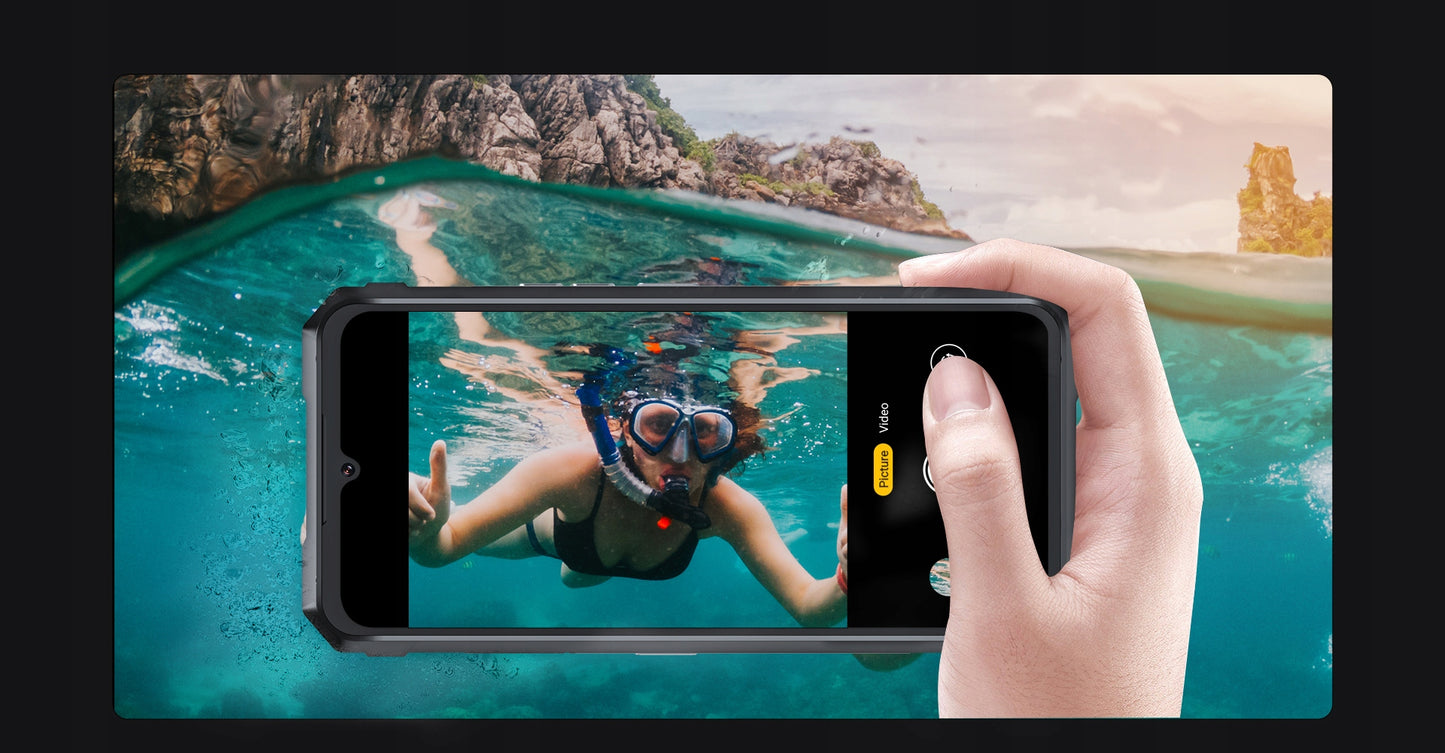 Atsparus smūgiams karinis išmanusis telefonas CUBOT KING KONG 11 32/256GB NFC DUAL SIM 5G