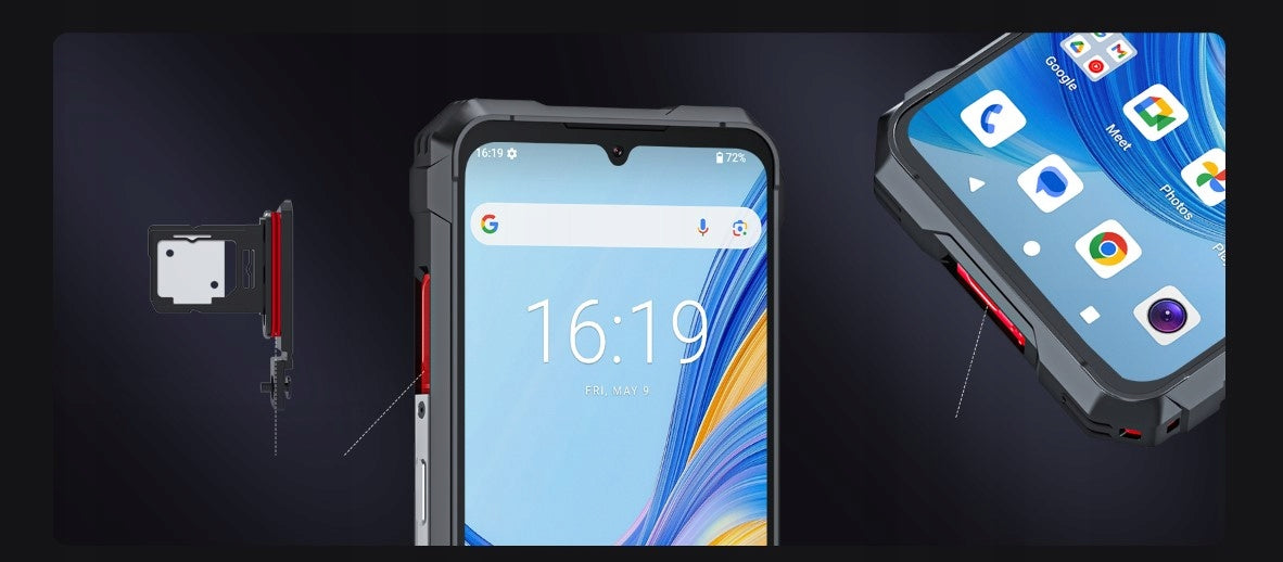 Atsparus smūgiams karinis išmanusis telefonas CUBOT KING KONG 11 32/256GB NFC DUAL SIM 5G