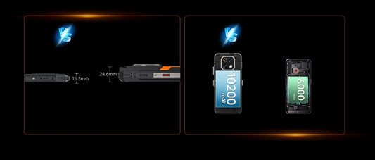 Šarvuotas karinis išmanusis telefonas CUBOT KING KONG ES3 16/256GB NFC DUAL SIM LTE