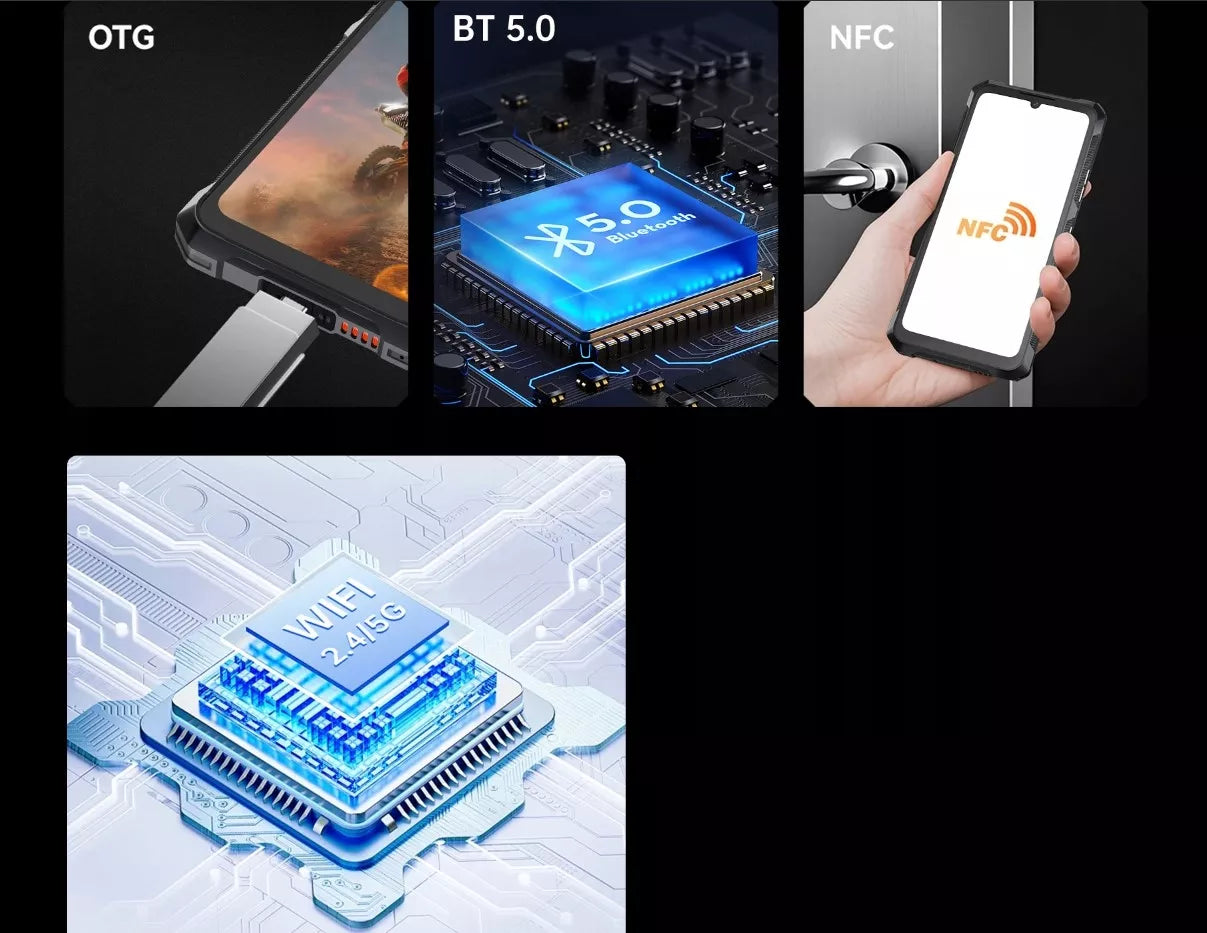 Šarvuotas karinis išmanusis telefonas CUBOT KING KONG ES3 16/256GB NFC DUAL SIM LTE