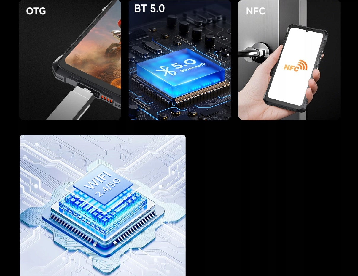 Šarvuotas karinis išmanusis telefonas CUBOT KING KONG ES3 16/256GB NFC DUAL SIM LTE