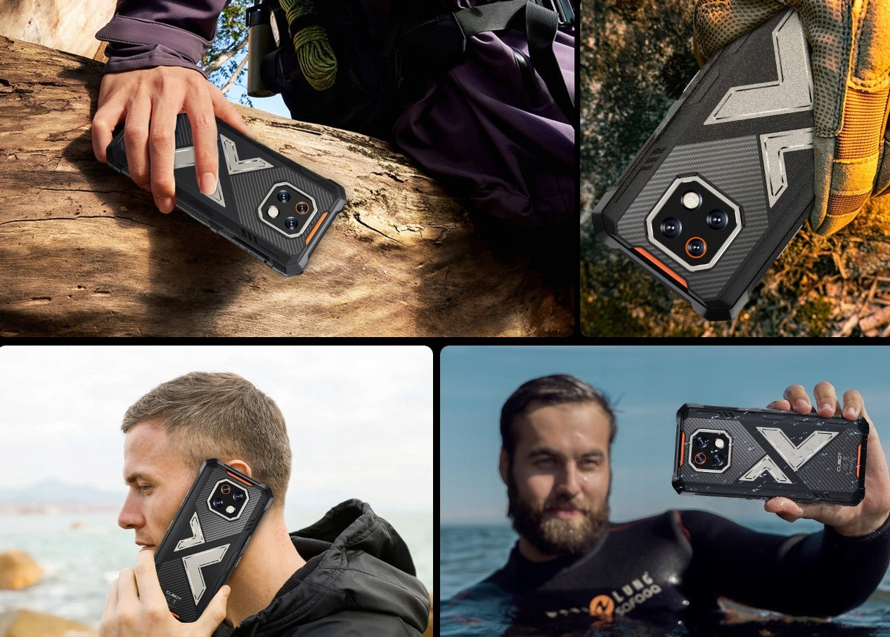 Šarvuotas karinis išmanusis telefonas CUBOT KING KONG ES3 16/256GB NFC DUAL SIM LTE