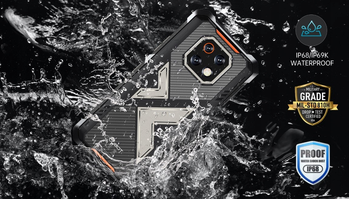 Šarvuotas karinis išmanusis telefonas CUBOT KING KONG ES3 16/256GB NFC DUAL SIM LTE