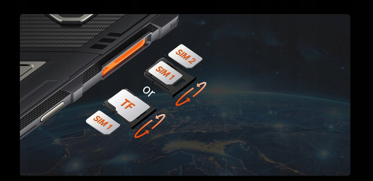 Šarvuotas karinis išmanusis telefonas CUBOT KING KONG ES3 16/256GB NFC DUAL SIM LTE