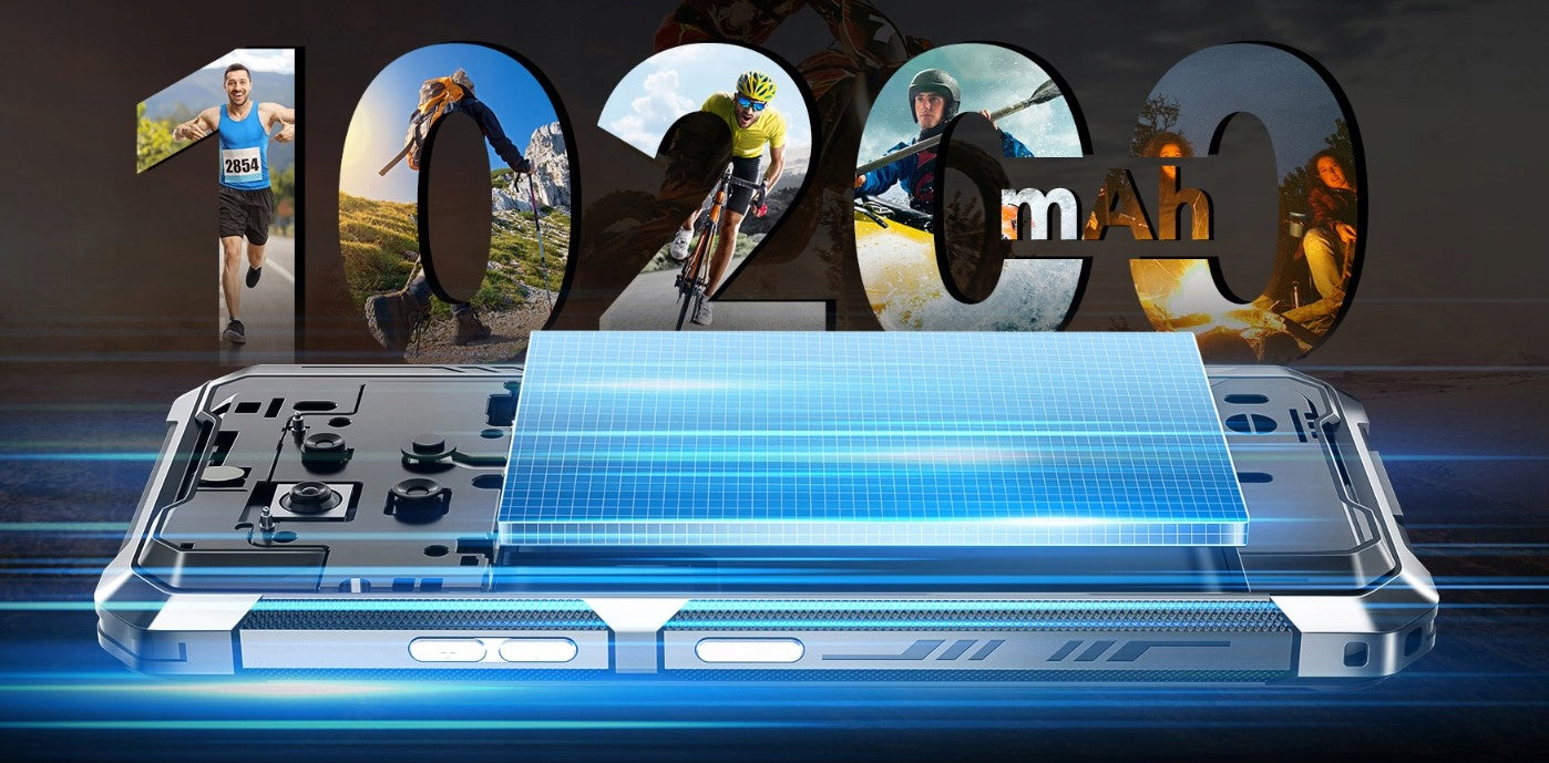 Šarvuotas karinis išmanusis telefonas CUBOT KING KONG ES3 16/256GB NFC DUAL SIM LTE