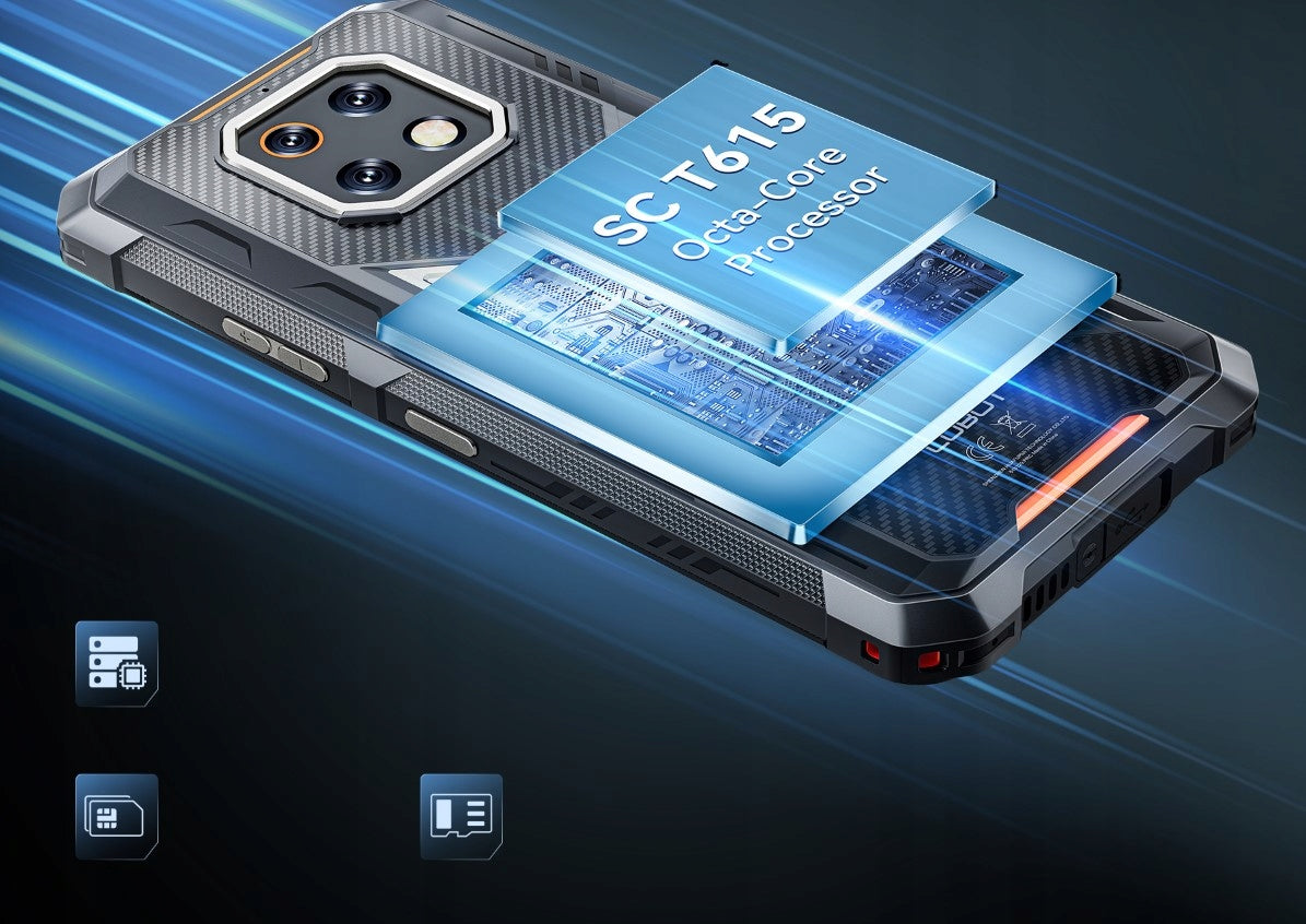 Šarvuotas karinis išmanusis telefonas CUBOT KING KONG ES3 16/256GB NFC DUAL SIM LTE