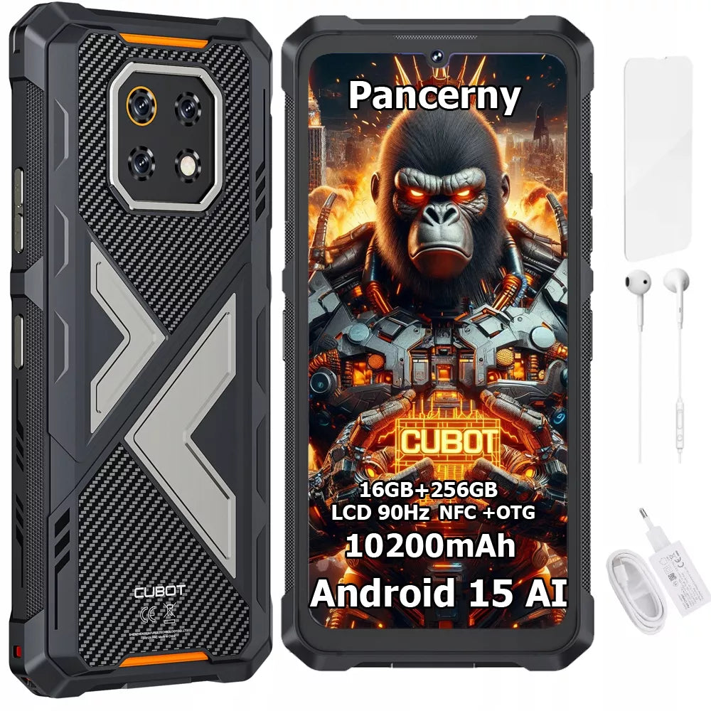Šarvuotas karinis išmanusis telefonas CUBOT KING KONG ES3 16/256GB NFC DUAL SIM LTE