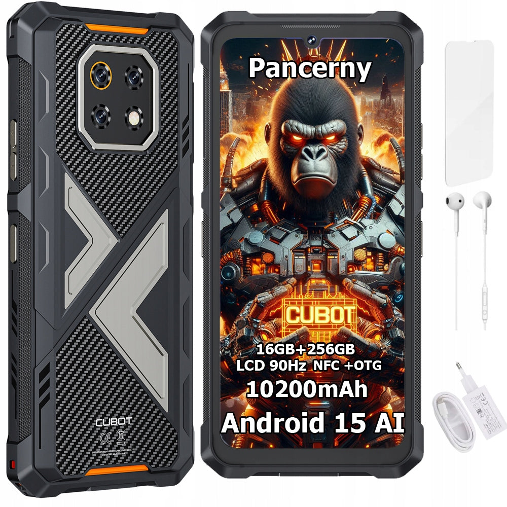 Šarvuotas karinis išmanusis telefonas CUBOT KING KONG ES3 16/256GB NFC DUAL SIM LTE