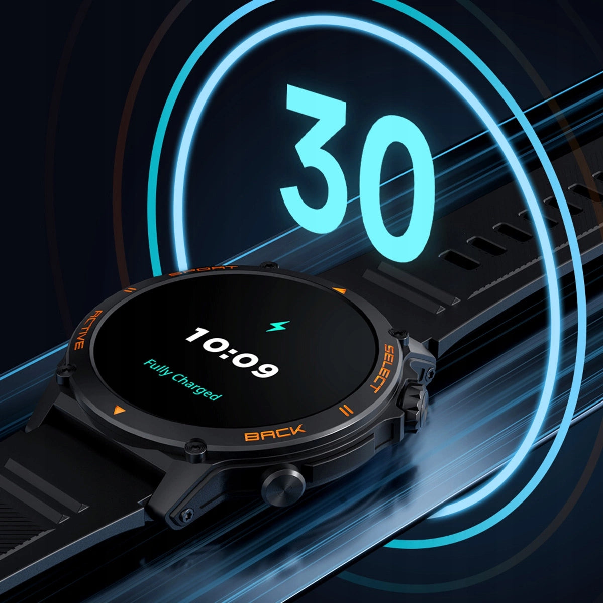 Išmanusis laikrodis Vyriškas 1.43 100 disciplinų kovos menai ChatGPT juodas