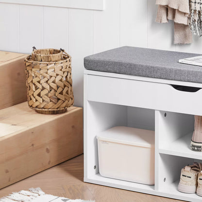 SoBuy suolas su atidaroma sėdyne ir batų laikymo skyriumi FSR45-HG