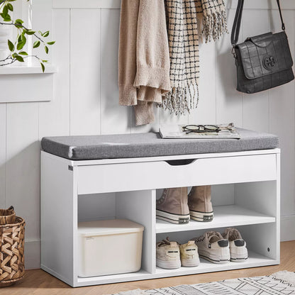 SoBuy suolas su atidaroma sėdyne ir batų laikymo skyriumi FSR45-HG