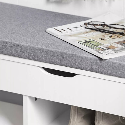SoBuy suolas su atidaroma sėdyne ir batų laikymo skyriumi FSR45-HG